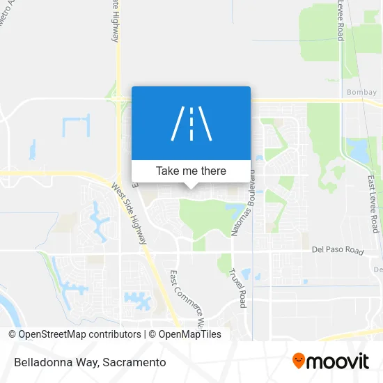 Belladonna Way map