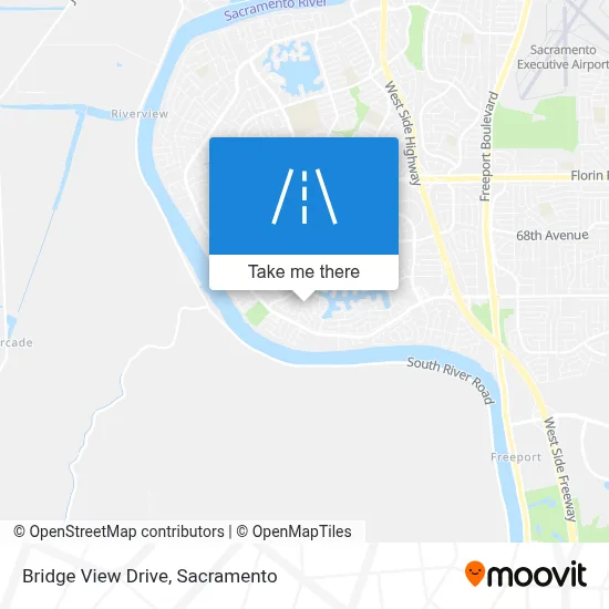 Bridge View Drive map