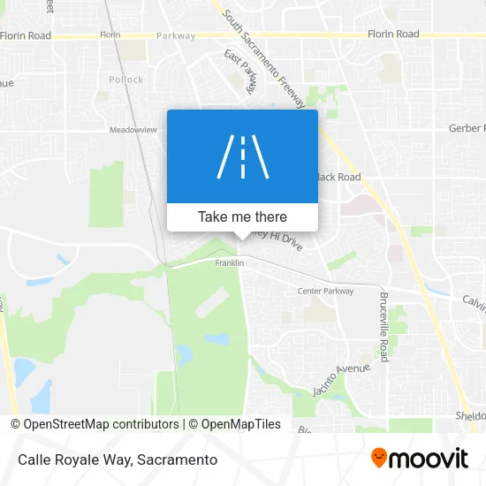 Calle Royale Way map