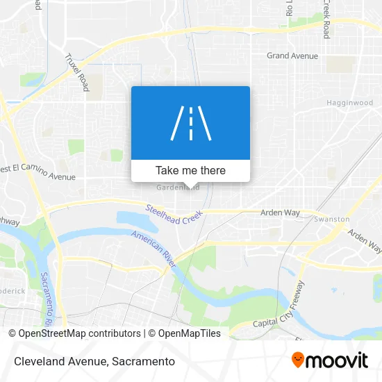 Cleveland Avenue map