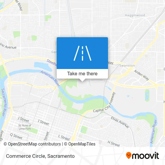Commerce Circle map