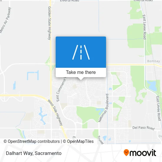 Mapa de Dalhart Way