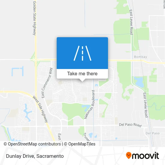Mapa de Dunlay Drive