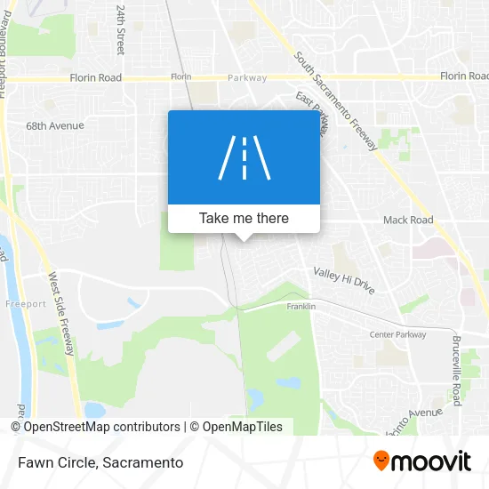 Fawn Circle map
