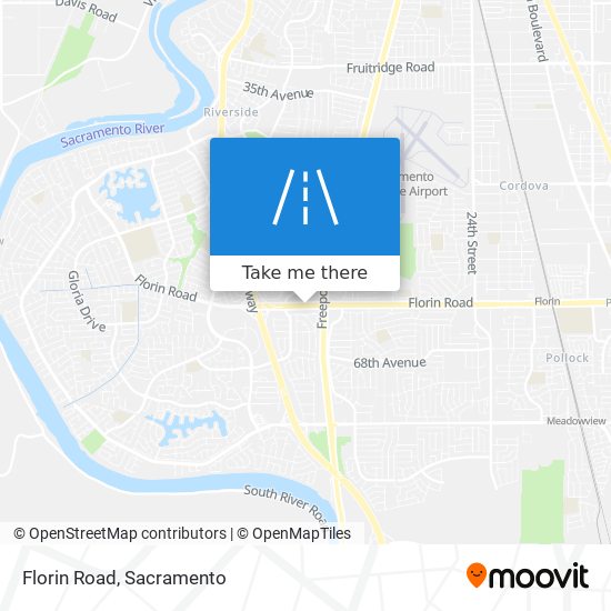 How to get to Florin Road in Sacramento by Bus