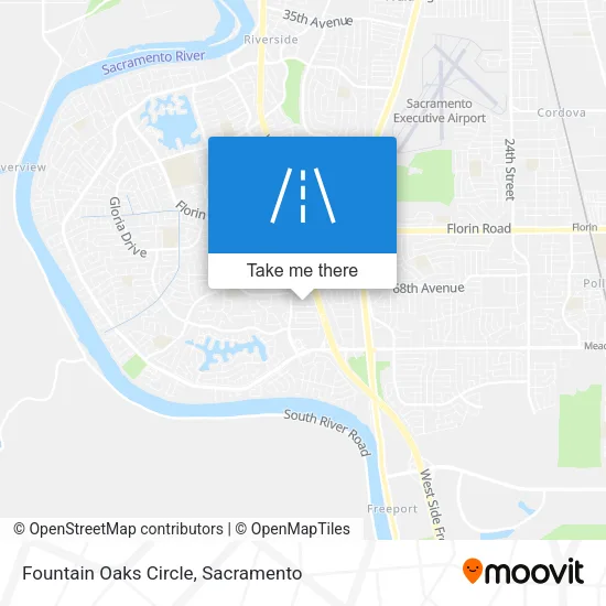 Fountain Oaks Circle map