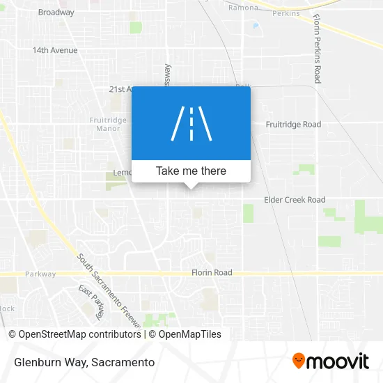 Mapa de Glenburn Way