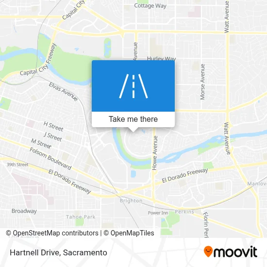 Hartnell Drive map