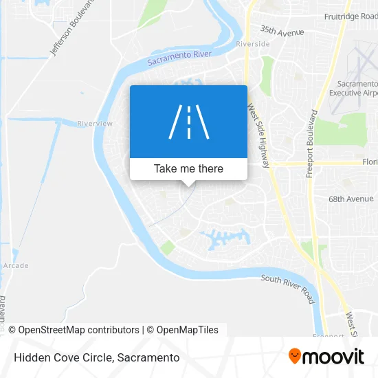 Mapa de Hidden Cove Circle