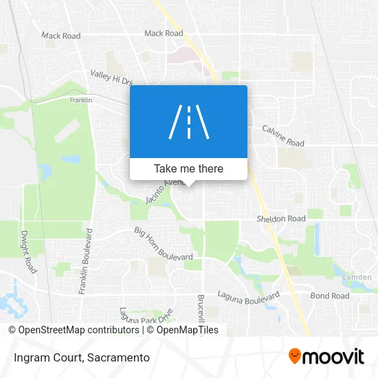 Mapa de Ingram Court