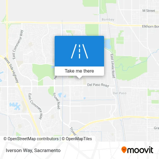 Iverson Way map