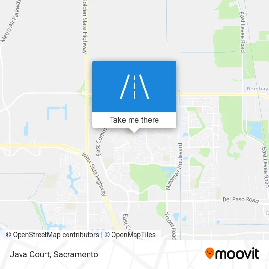 Mapa de Java Court