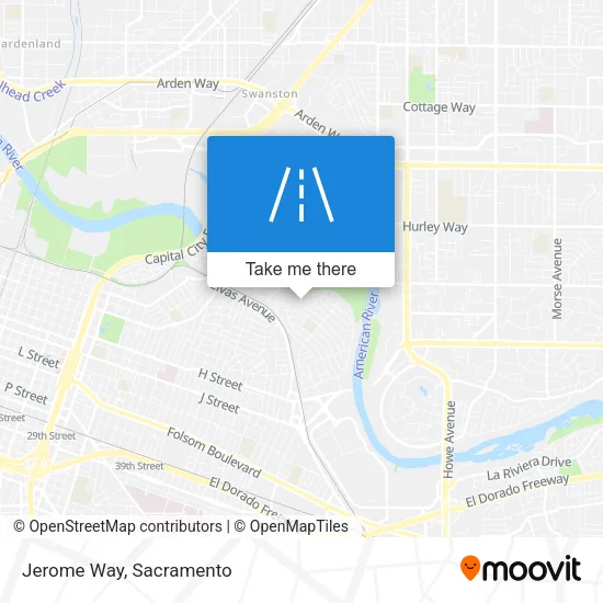 Mapa de Jerome Way