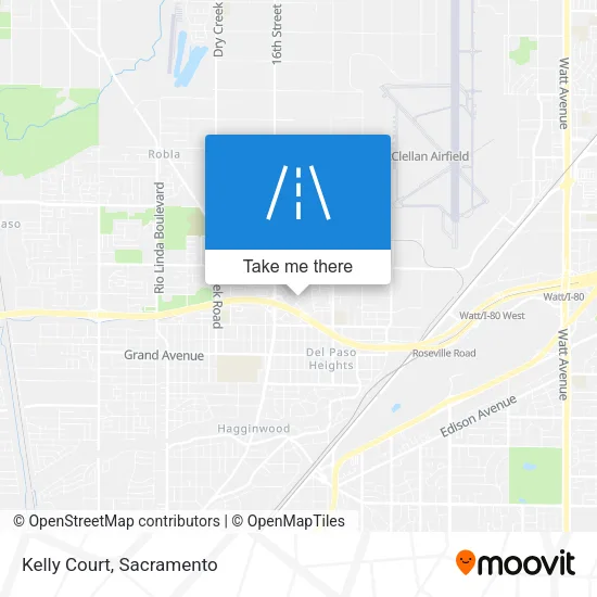Mapa de Kelly Court