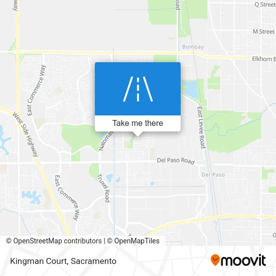 Kingman Court map