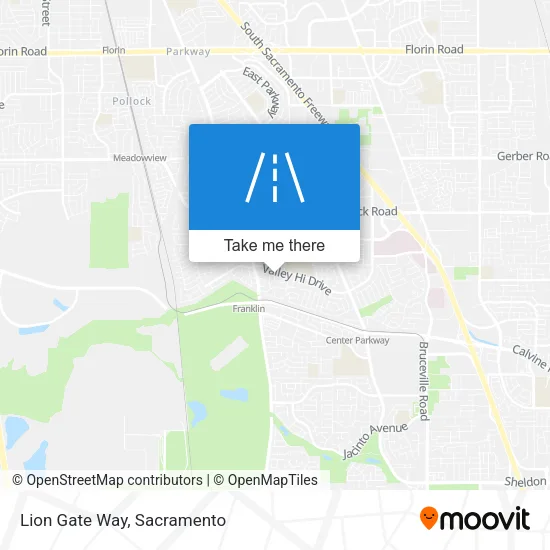 Lion Gate Way map