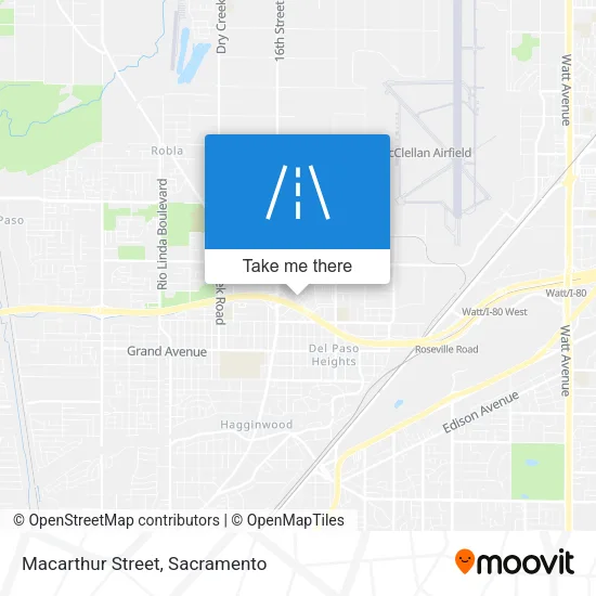 Mapa de Macarthur Street