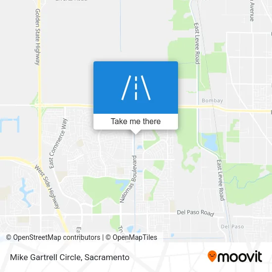 Mike Gartrell Circle map