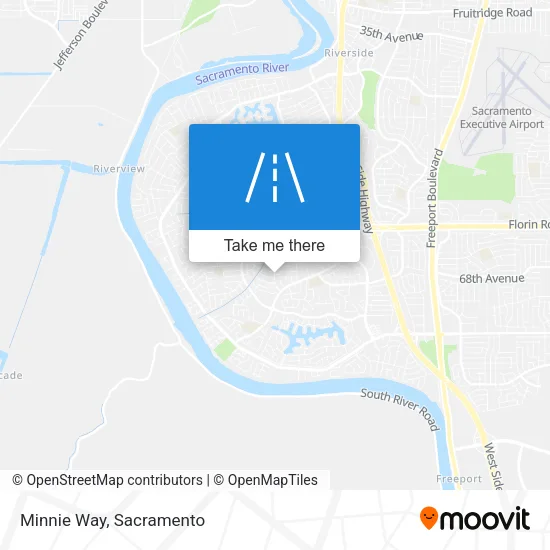 Mapa de Minnie Way