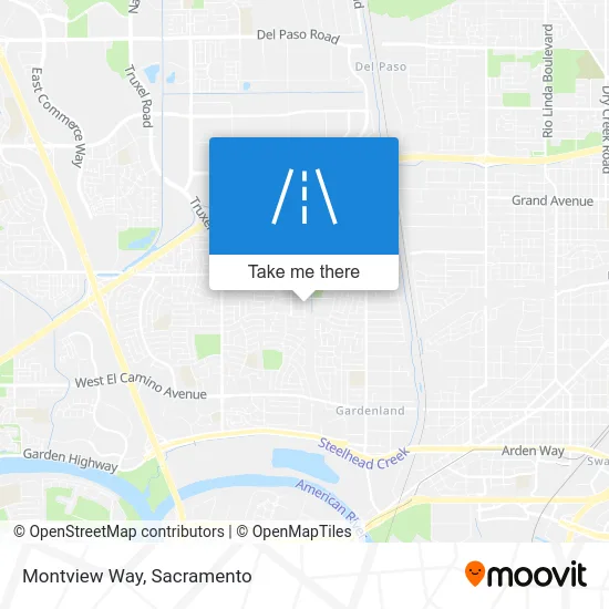 Montview Way map