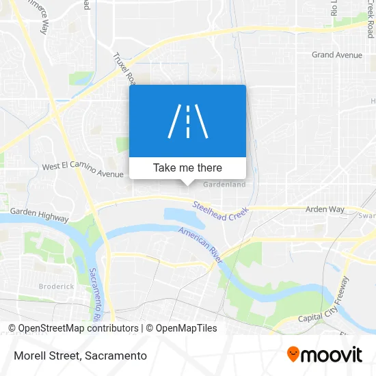 Morell Street map
