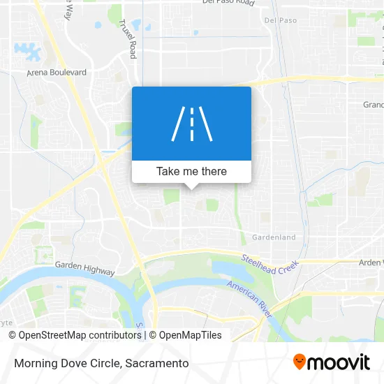 Morning Dove Circle map