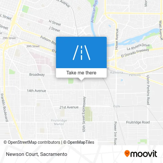 Newson Court map
