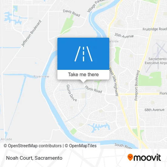 Mapa de Noah Court