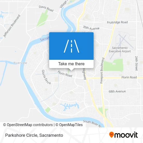 Mapa de Parkshore Circle
