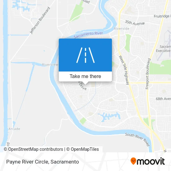 Mapa de Payne River Circle