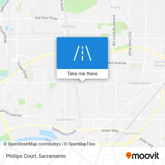 Phillips Court map