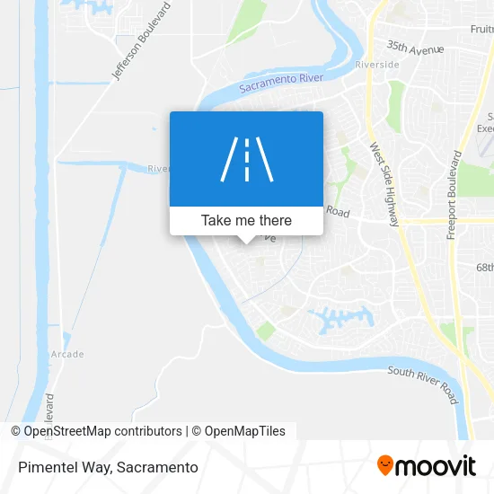 Mapa de Pimentel Way