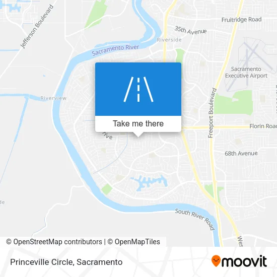 Mapa de Princeville Circle