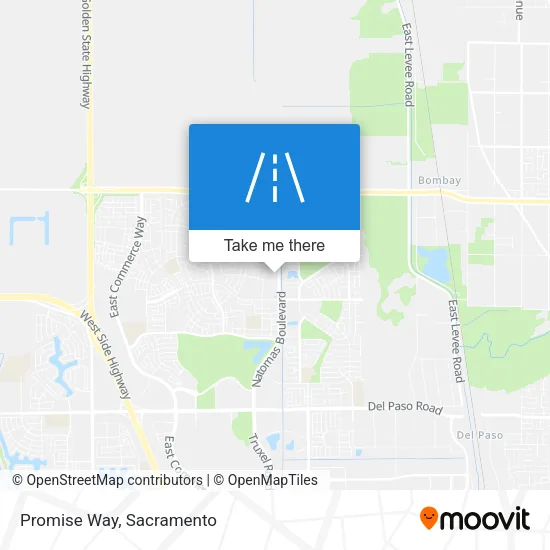 Mapa de Promise Way