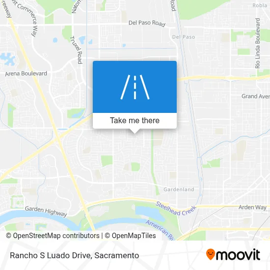 Rancho S Luado Drive map
