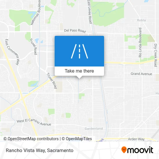 Rancho Vista Way map
