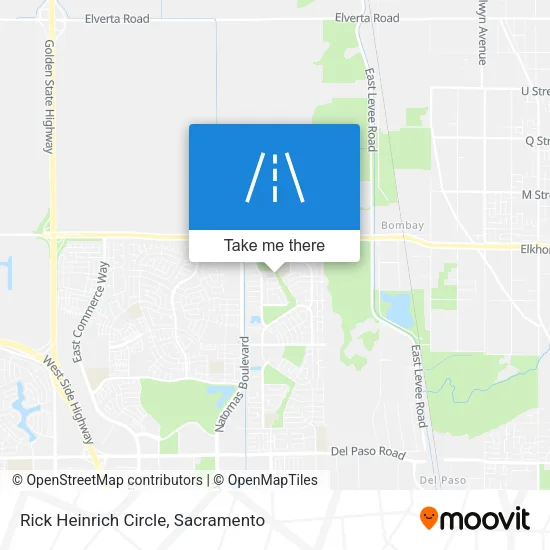 Mapa de Rick Heinrich Circle