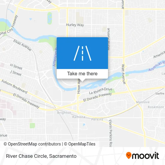 Mapa de River Chase Circle