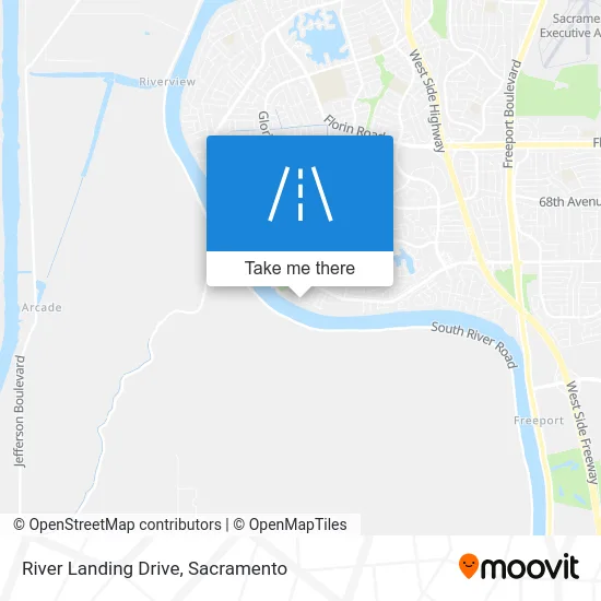 River Landing Drive map