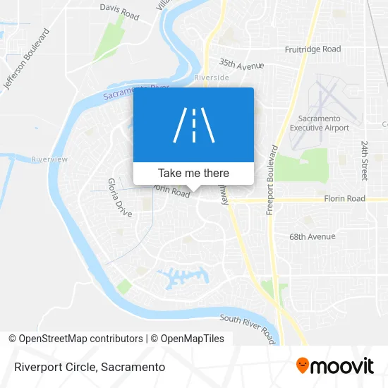 Mapa de Riverport Circle