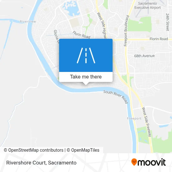 Rivershore Court map