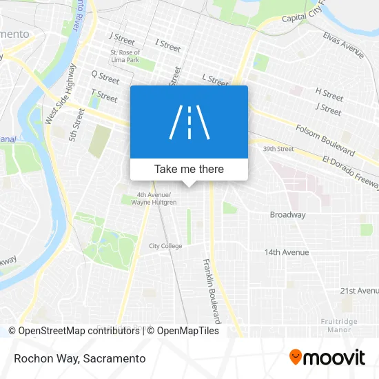 Mapa de Rochon Way