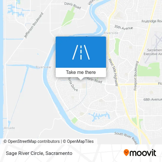 Mapa de Sage River Circle