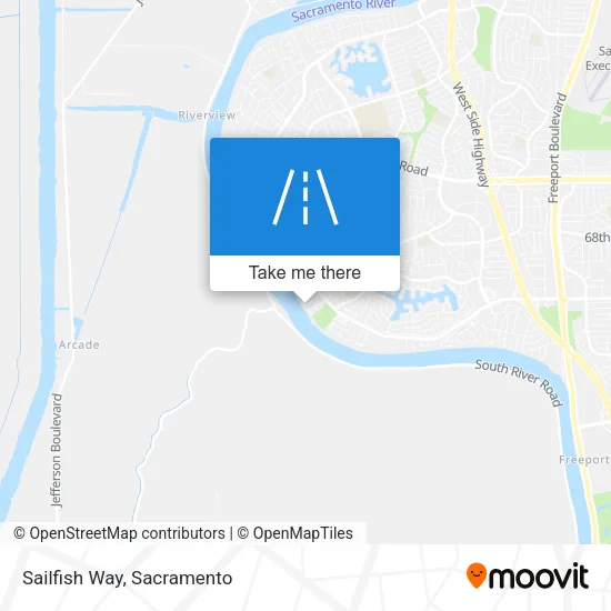 Mapa de Sailfish Way