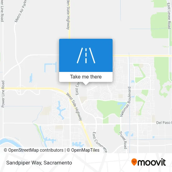 Sandpiper Way map