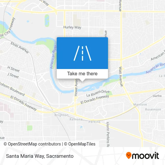Mapa de Santa Maria Way