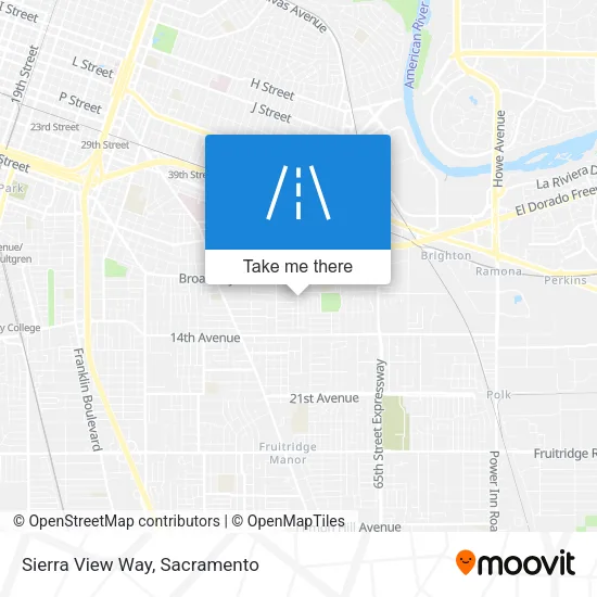 Mapa de Sierra View Way