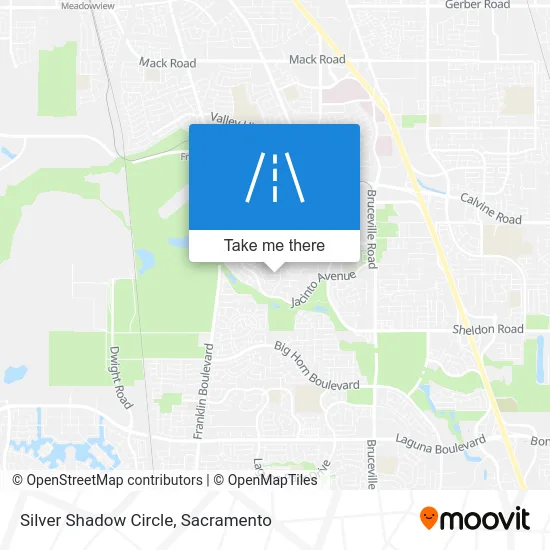 Silver Shadow Circle map