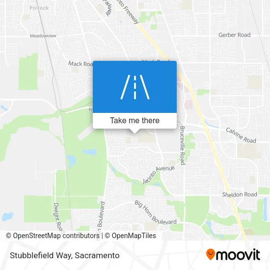 Stubblefield Way map