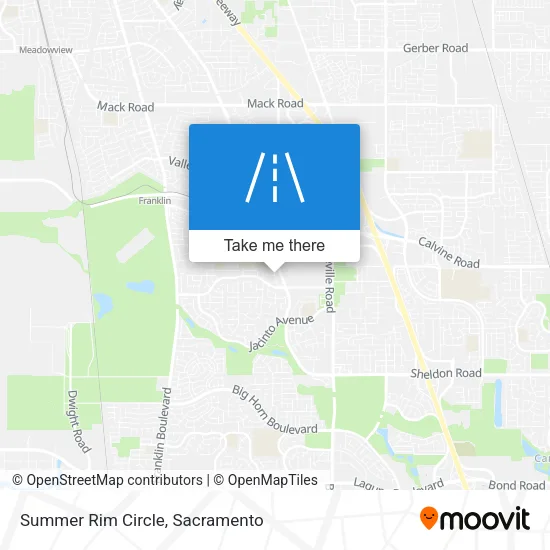 Summer Rim Circle map